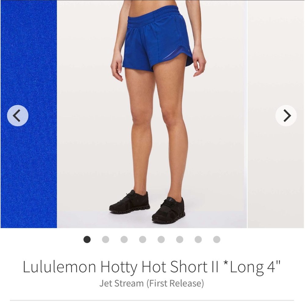 Lululemon Hotty Hot Short || *Long 4"